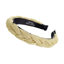 Load image into Gallery viewer, MOLANS Hair Accessories Wide Shiny Weaving Hairbands Braided
