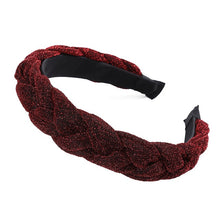 Load image into Gallery viewer, MOLANS Hair Accessories Wide Shiny Weaving Hairbands Braided
