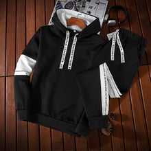 Load image into Gallery viewer, Men Clothing Set Sportswear Suit Autumn New Hoodies Sweatshirts Sporting Sets Men's Tracksuits Two Piece Hoodies+Pants 2pcs Sets
