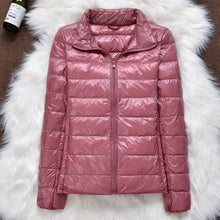 Load image into Gallery viewer, Women Ultralight Thin White Duck Down Hooded Jackets
