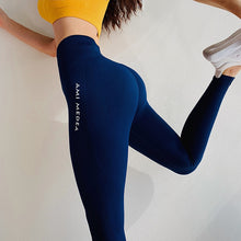 Load image into Gallery viewer, Women's Seamless Sports Leggings with Tummy Control
