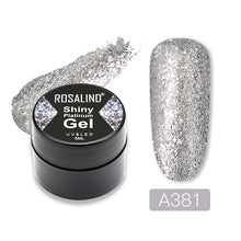 Load image into Gallery viewer, ROSALIND Gel Nail Polish Glitter Paint Hybrid Varnishes Shiny Top Base Coat For Nails Set Semi Permanent For Manicure Nail Art
