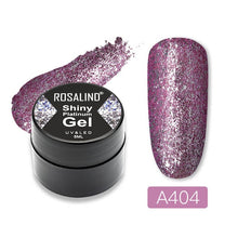 Load image into Gallery viewer, ROSALIND Gel Nail Polish Glitter Paint Hybrid Varnishes Shiny Top Base Coat For Nails Set Semi Permanent For Manicure Nail Art
