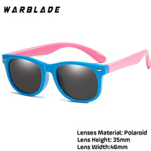 Load image into Gallery viewer, WarBlade New Kids Polarized Sunglasses TR90 Boys Girls Sun Glasses Silicone Safety  Glasses Gift For Children Baby UV400 Eyewear
