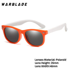 Load image into Gallery viewer, WarBlade New Kids Polarized Sunglasses TR90 Boys Girls Sun Glasses Silicone Safety  Glasses Gift For Children Baby UV400 Eyewear
