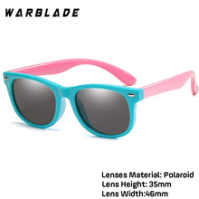 Load image into Gallery viewer, WarBlade New Kids Polarized Sunglasses TR90 Boys Girls Sun Glasses Silicone Safety  Glasses Gift For Children Baby UV400 Eyewear
