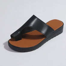Load image into Gallery viewer, Women PU Leather Shoes Comfy Platform
