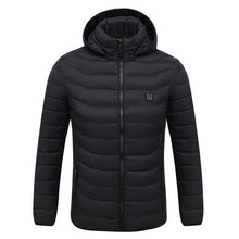 Load image into Gallery viewer, Aiwetin Men Winter Warm USB Smart Thermostat Heating Waterproof Jackets

