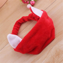 Load image into Gallery viewer, New Letter "OMG" Coral Fleece Soft Bow Headbands for women
