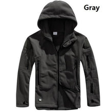 Load image into Gallery viewer, Men Winter Thermal Fleece US Military Tactical Jacket Outdoors Sports Hooded Coat Hiking Hunting Combat Camping Army Soft Shell
