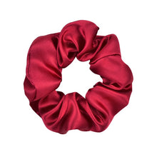 Load image into Gallery viewer, Women Silk Scrunchie Elastic Handmade Multicolor
