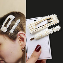 Load image into Gallery viewer, Handmade Pearls Hair Clips for Women Fashion
