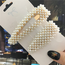 Load image into Gallery viewer, Handmade Pearls Hair Clips for Women Fashion
