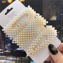 Load image into Gallery viewer, Handmade Pearls Hair Clips for Women Fashion
