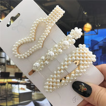Load image into Gallery viewer, Handmade Pearls Hair Clips for Women Fashion
