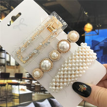 Load image into Gallery viewer, Handmade Pearls Hair Clips for Women Fashion
