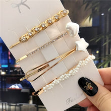 Load image into Gallery viewer, Handmade Pearls Hair Clips for Women Fashion
