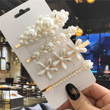 Load image into Gallery viewer, Handmade Pearls Hair Clips for Women Fashion
