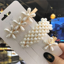 Load image into Gallery viewer, Handmade Pearls Hair Clips for Women Fashion
