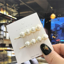 Load image into Gallery viewer, Handmade Pearls Hair Clips for Women Fashion
