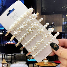 Load image into Gallery viewer, Handmade Pearls Hair Clips for Women Fashion
