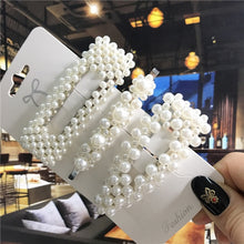 Load image into Gallery viewer, Handmade Pearls Hair Clips for Women Fashion
