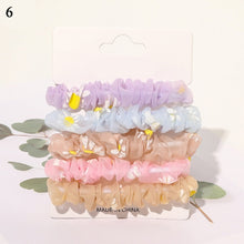 Load image into Gallery viewer, Scrunchies Hair Ring Candy Color Ties
