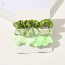 Load image into Gallery viewer, Scrunchies Hair Ring Candy Color Ties
