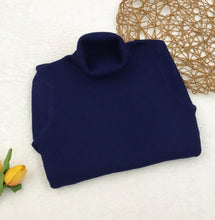 Load image into Gallery viewer, Women Knitted Dress Turtleneck Sweater Slim Bodycon Long Sleeve
