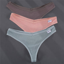 Load image into Gallery viewer, Cotton G-string Panties
