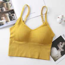 Load image into Gallery viewer, U-shaped Back Bra Tube Top Daisy Pattern Sexy Lingerie
