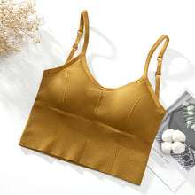 Load image into Gallery viewer, U-shaped Back Bra Tube Top Daisy Pattern Sexy Lingerie
