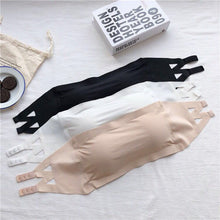 Load image into Gallery viewer, New One Piece Seamless Tube Tops Invisible Bra Strapless
