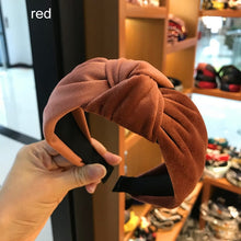 Load image into Gallery viewer, Wide Top Knot Hair Bands For Women
