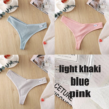 Load image into Gallery viewer, Women's G-string Thong Panties
