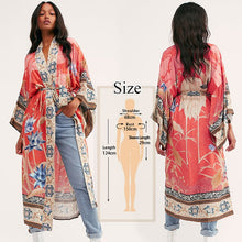Load image into Gallery viewer, Embroidery Kaftan Tunic Cover up Swimsuit
