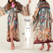 Load image into Gallery viewer, Embroidery Kaftan Tunic Cover up Swimsuit
