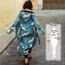 Load image into Gallery viewer, Embroidery Kaftan Tunic Cover up Swimsuit
