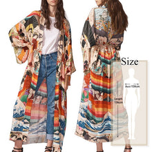 Load image into Gallery viewer, Embroidery Kaftan Tunic Cover up Swimsuit
