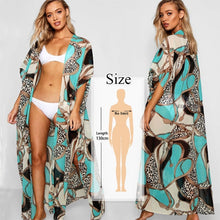 Load image into Gallery viewer, Embroidery Kaftan Tunic Cover up Swimsuit
