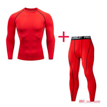 Load image into Gallery viewer, Men Thermal underwear winter long johns Quick dry
