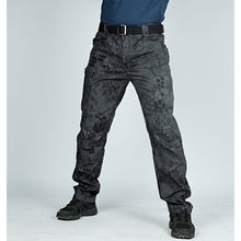 Load image into Gallery viewer, Mens Camouflage Cargo Pants Elastic Multiple Pocket
