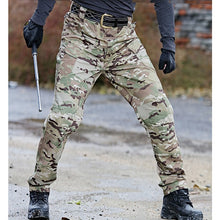 Load image into Gallery viewer, Mens Camouflage Cargo Pants Elastic Multiple Pocket
