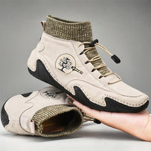 Load image into Gallery viewer, Men Winter Boots Leather Outdoor Light Ankle Antislip
