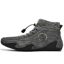 Load image into Gallery viewer, Men Winter Boots Leather Outdoor Light Ankle Antislip
