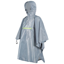 Load image into Gallery viewer, 3 in 1 Raincoat Backpack Rain Cover Rain Coat Hood Hiking Cycling Rain Cover Poncho Raincoat Waterproof Outdoor Camping Tent Mat
