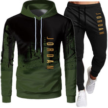 Load image into Gallery viewer, Casual Men Sets Clothing Fashion Tracksuit Hoodies Sportswear
