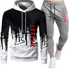 Load image into Gallery viewer, Casual Men Sets Clothing Fashion Tracksuit Hoodies Sportswear
