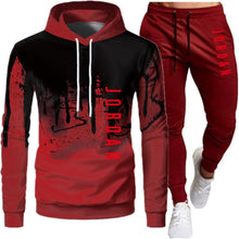 Load image into Gallery viewer, Casual Men Sets Clothing Fashion Tracksuit Hoodies Sportswear
