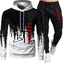 Load image into Gallery viewer, Casual Men Sets Clothing Fashion Tracksuit Hoodies Sportswear
